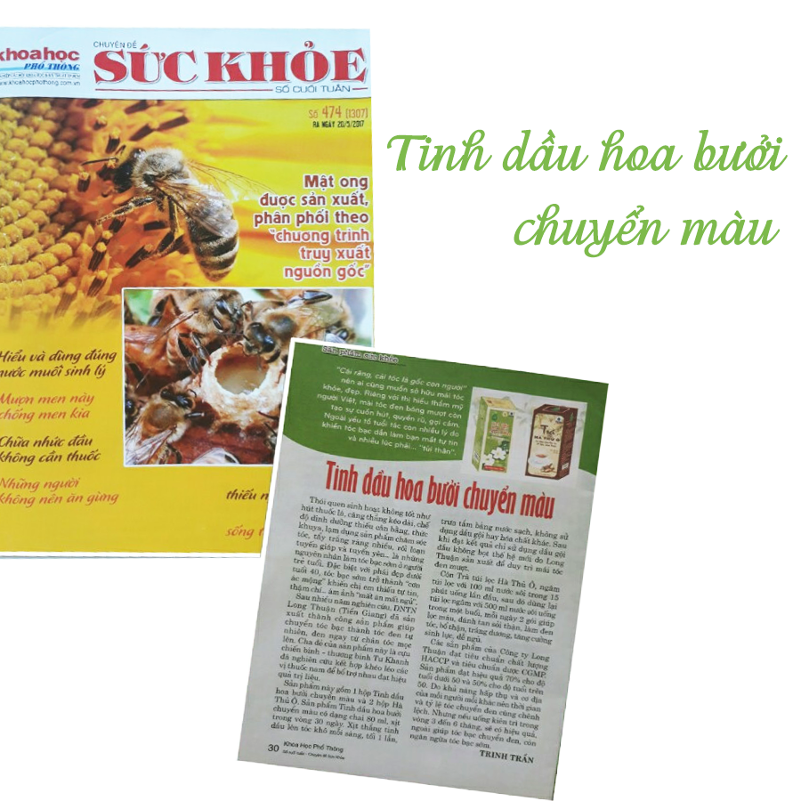 Tinh dầu hoa bưởi chuyển màu