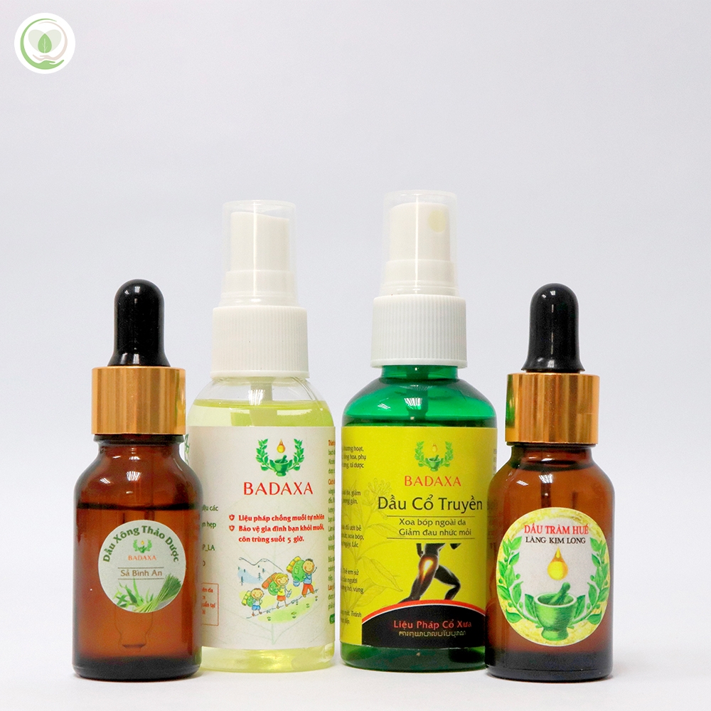 Combo trọn bộ Chăm sóc sức khỏe (Size trung)
