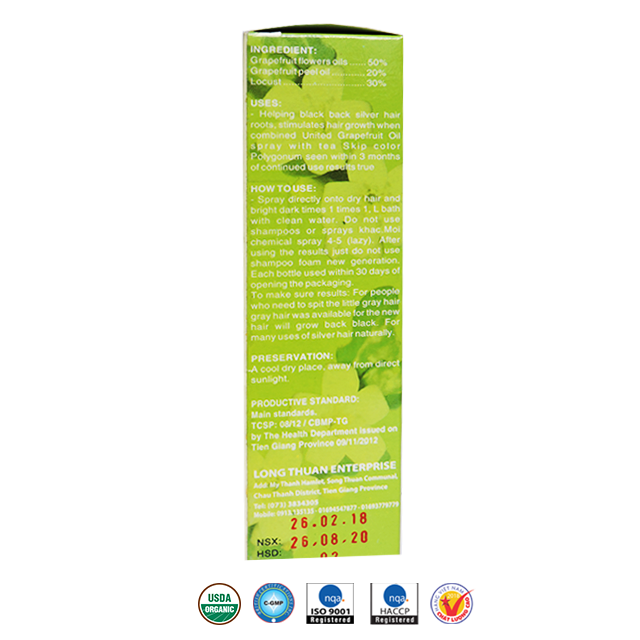 Tinh dầu hoa bưởi chuyển màu