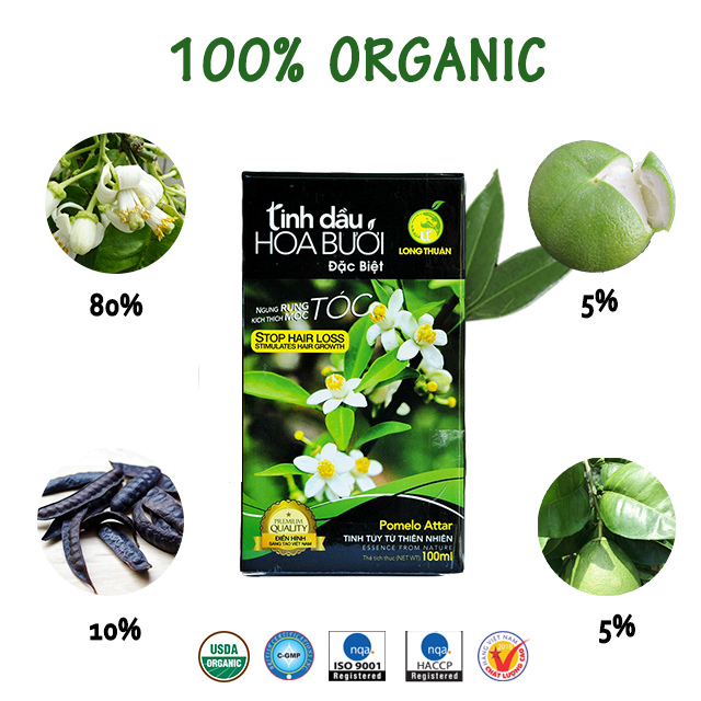 Tinh dầu hoa bưởi mọc tóc đặc biệt